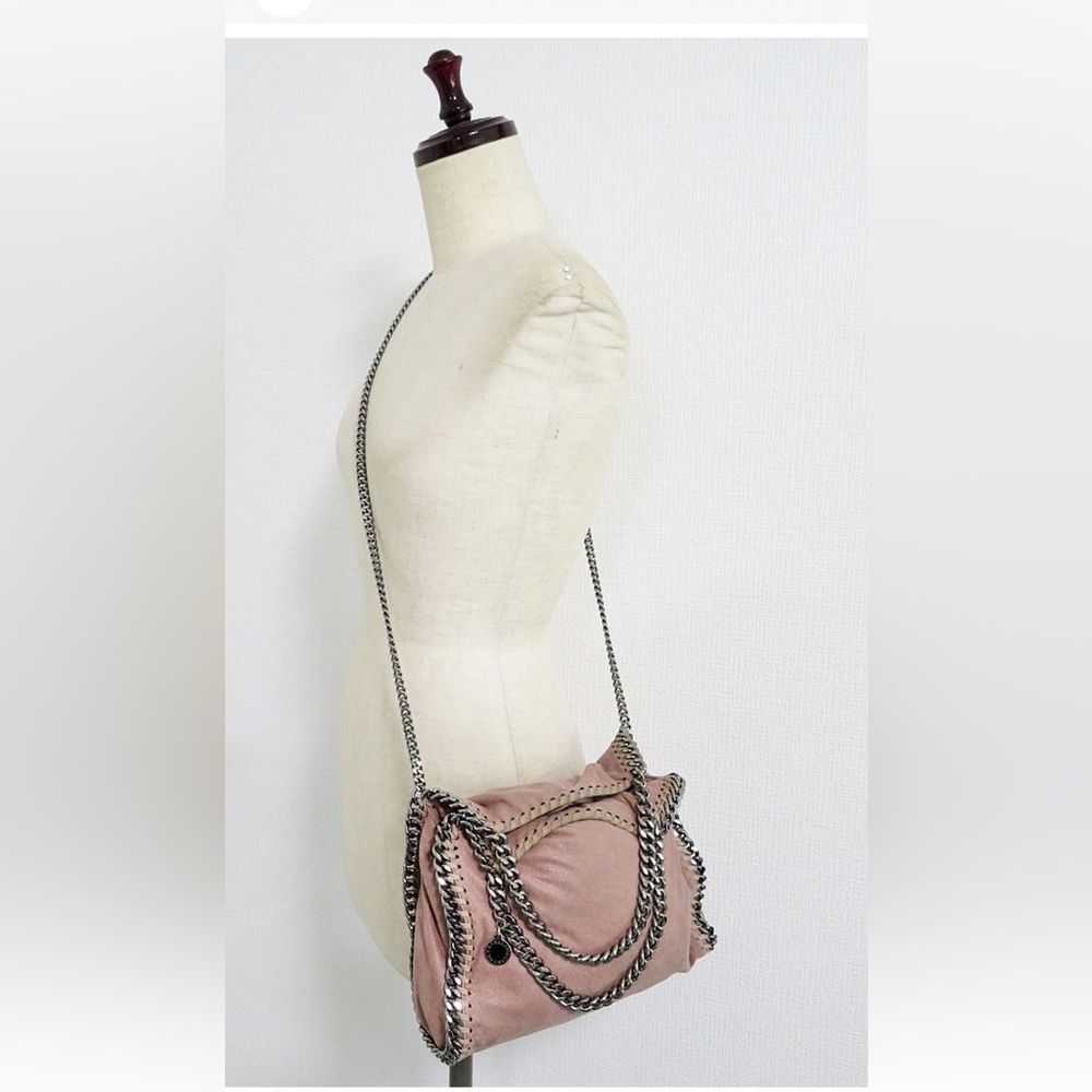 Stella McCartney Pink Chain Tote Bag - Picture 7 of 15